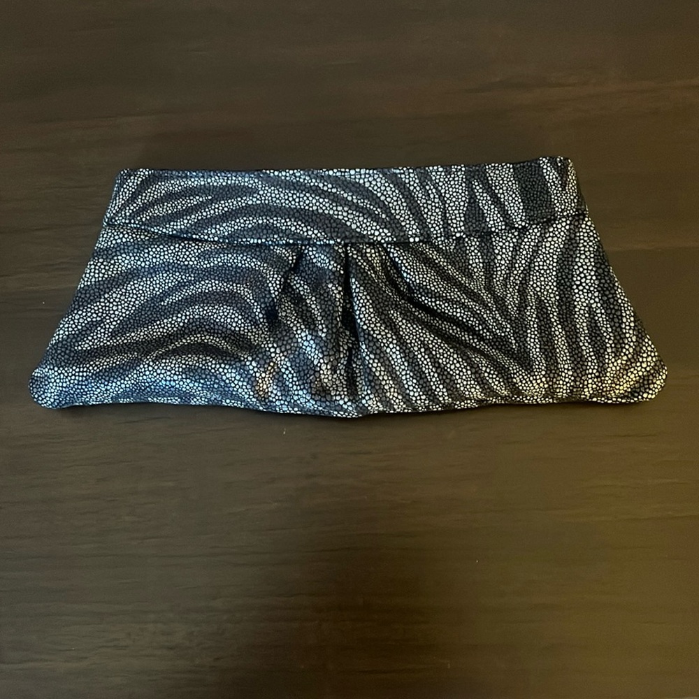 Lauren Merkin zebra clutch